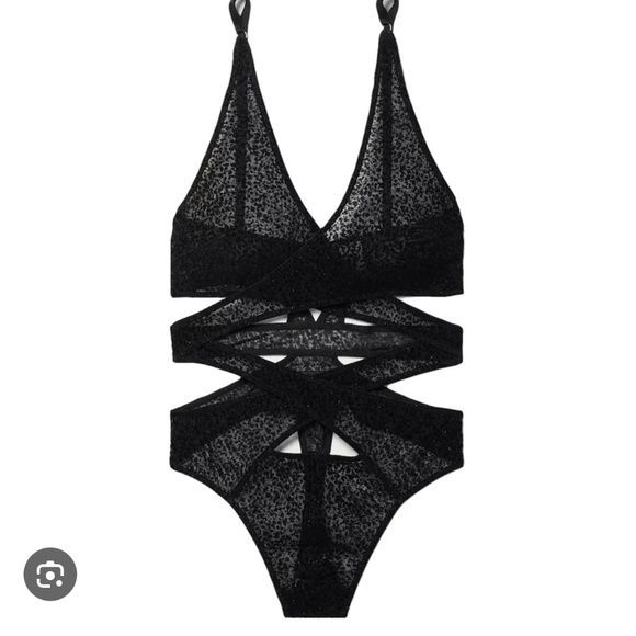 🔥NWOT Coco De Mer Black Ava Bodysuit Small - Picture 4 of 9